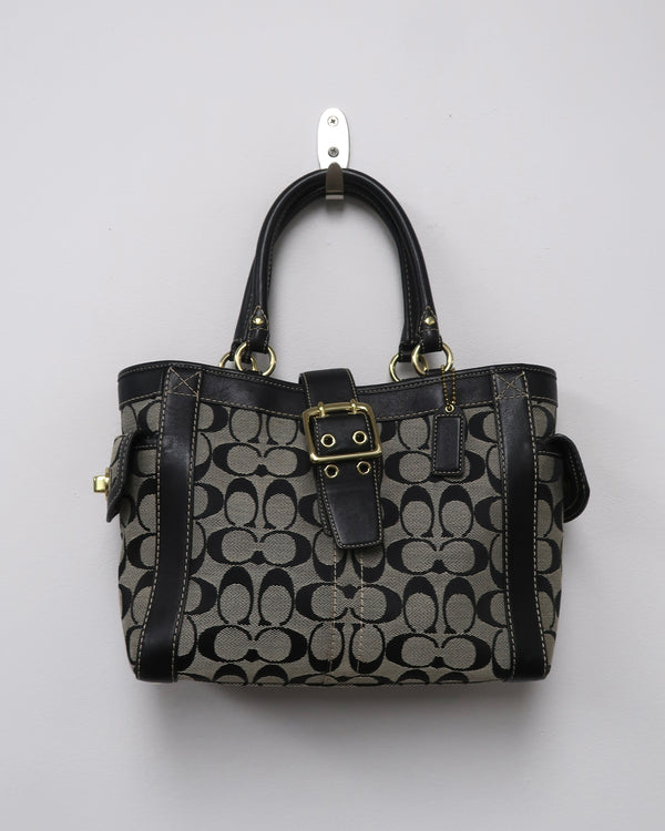 Vintage Coach Signature Hamptons handbag