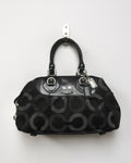 Coach Madison Op Art Sateen Sabrina Satchel