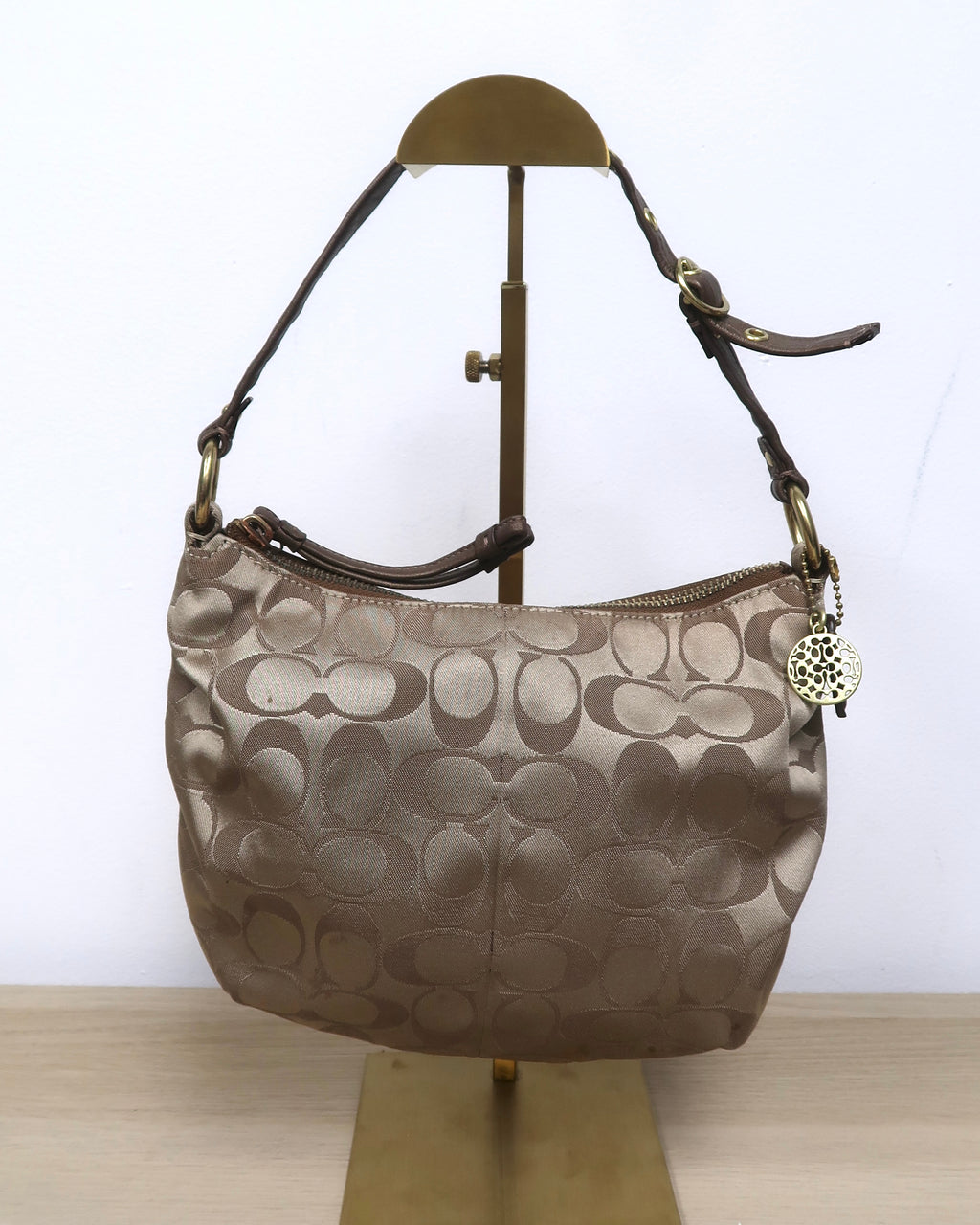 Coach Signature One-Shoulder Bag