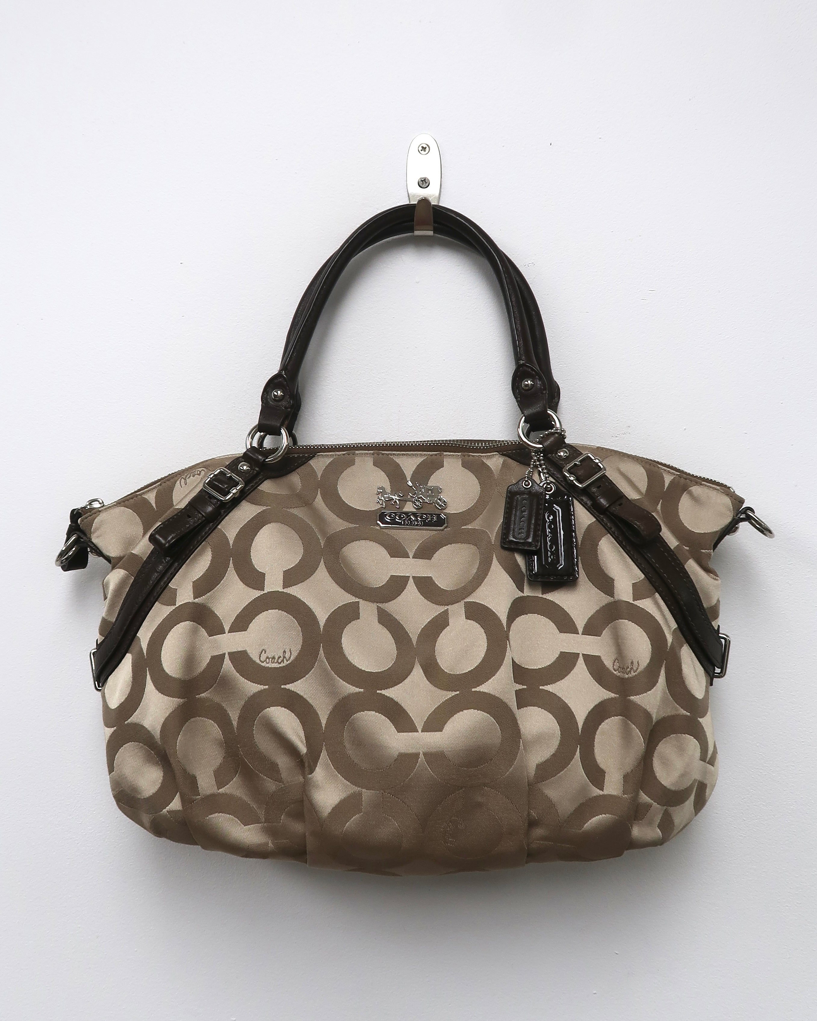 Coach Madison Op Art Sophia Satchel