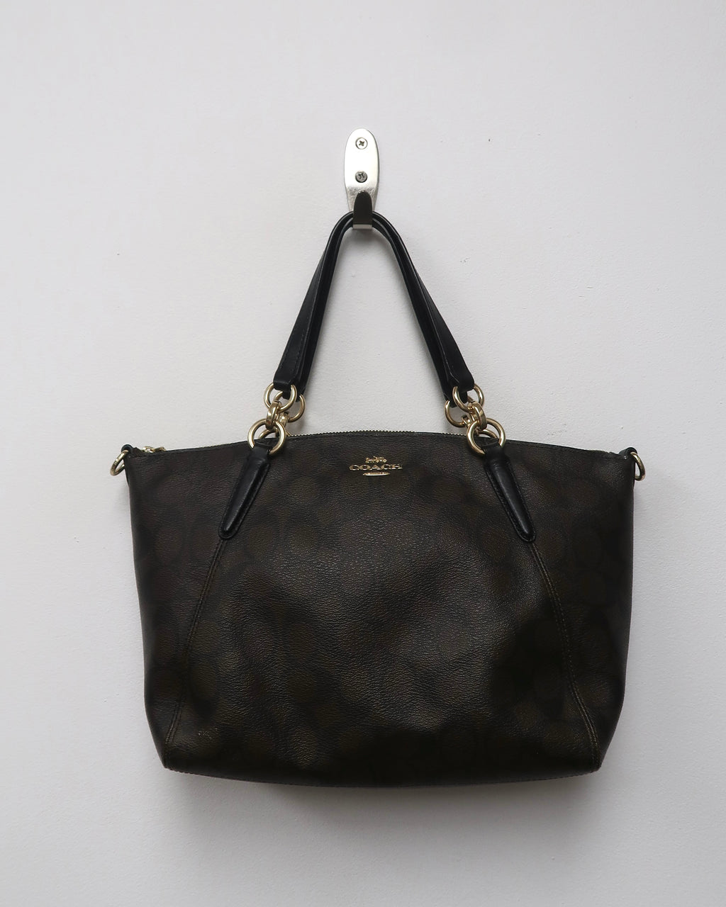 Coach Signature Light Weight Small Kelsey Satchel