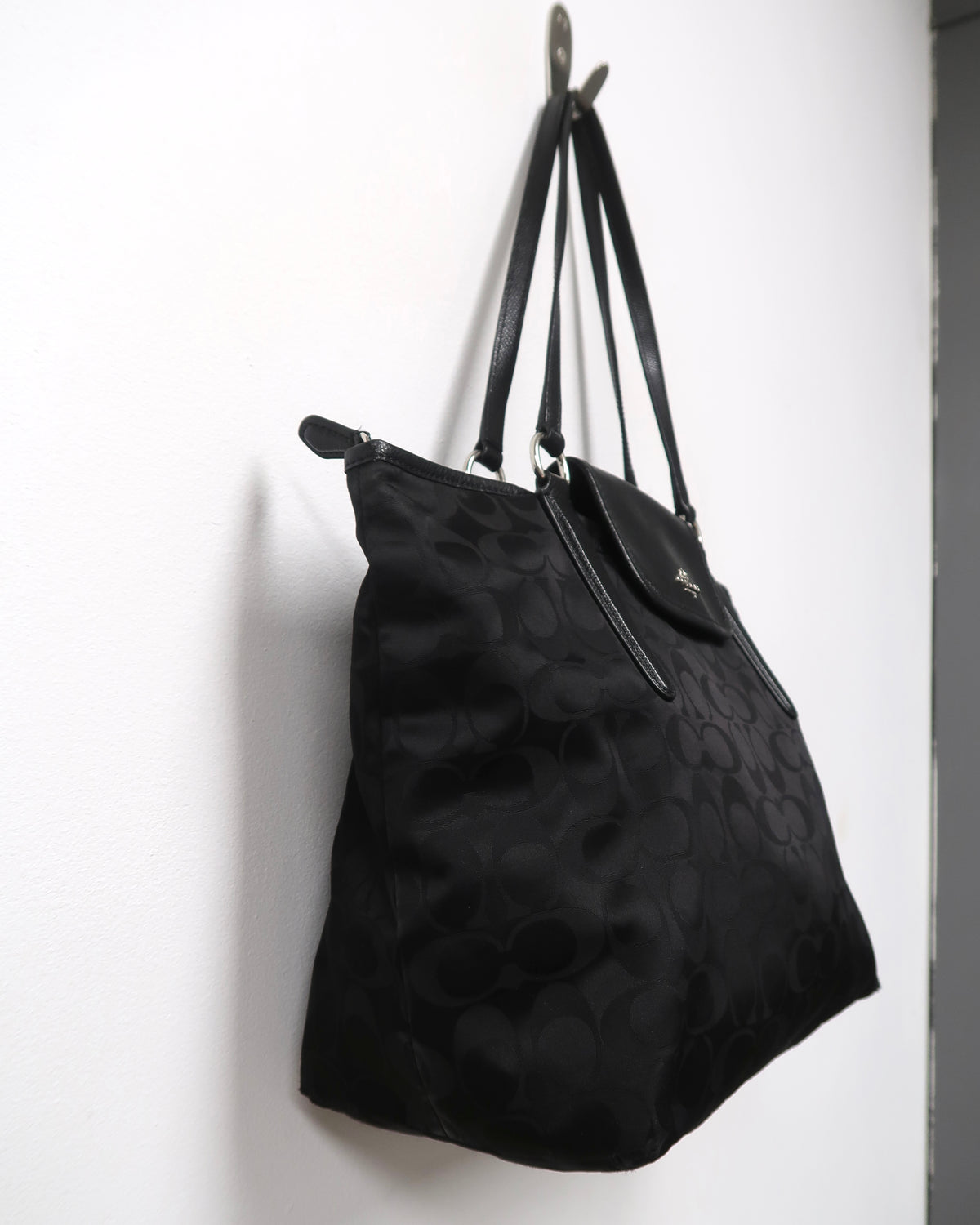 Coach Ward Signature Nylon Tote