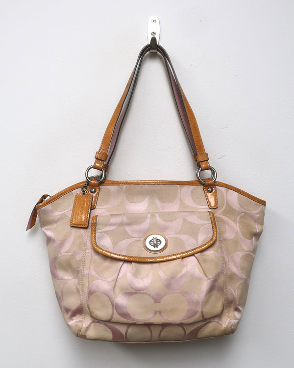 Coach Leah Signature Tote