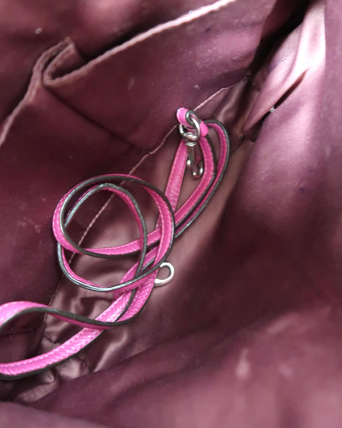 Coach leather shoulder hobo bag