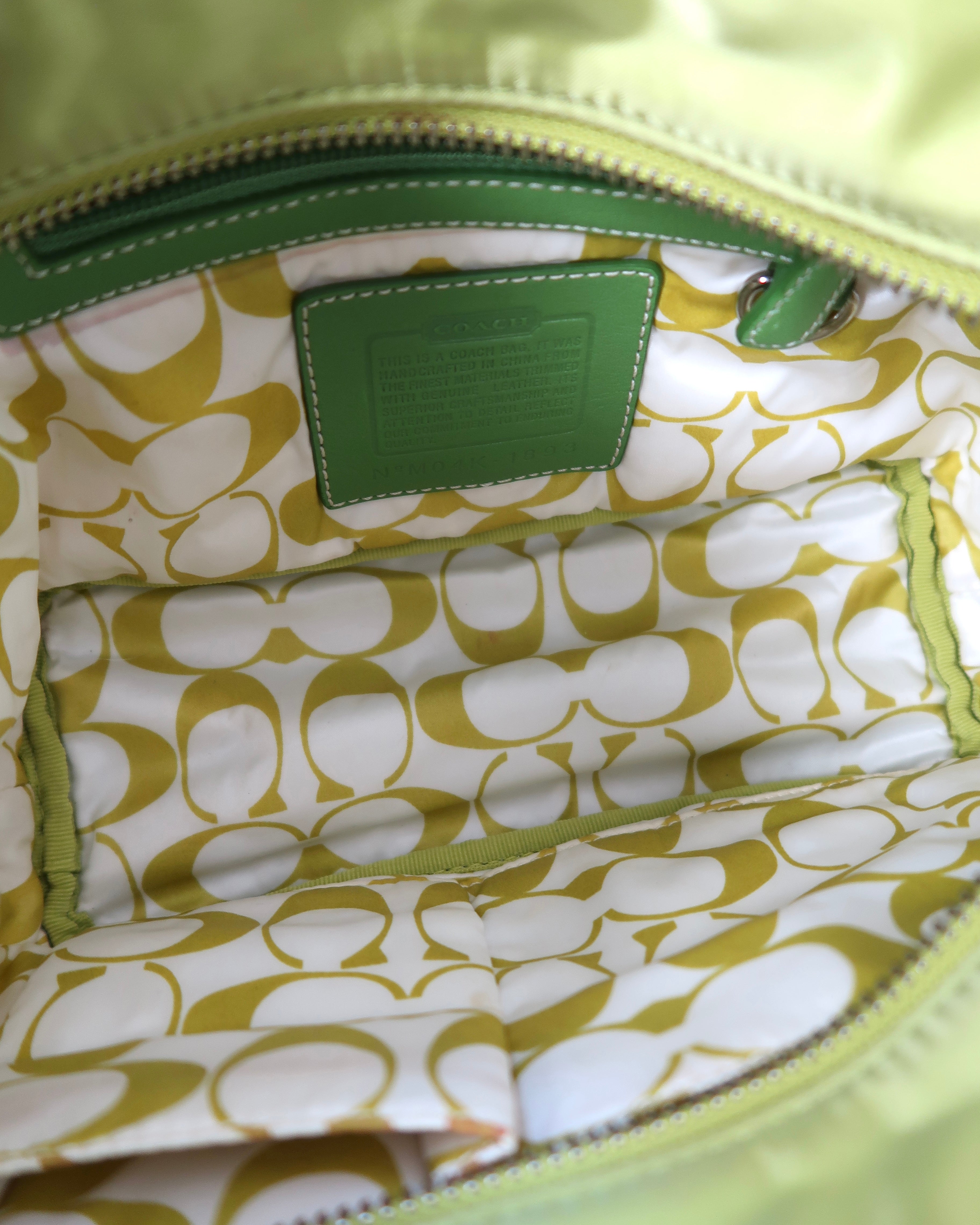 Vintage Coach Hampton Mini Tote Bag