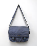 Coach Signature Jacquard Canvas and leather messenger bag
