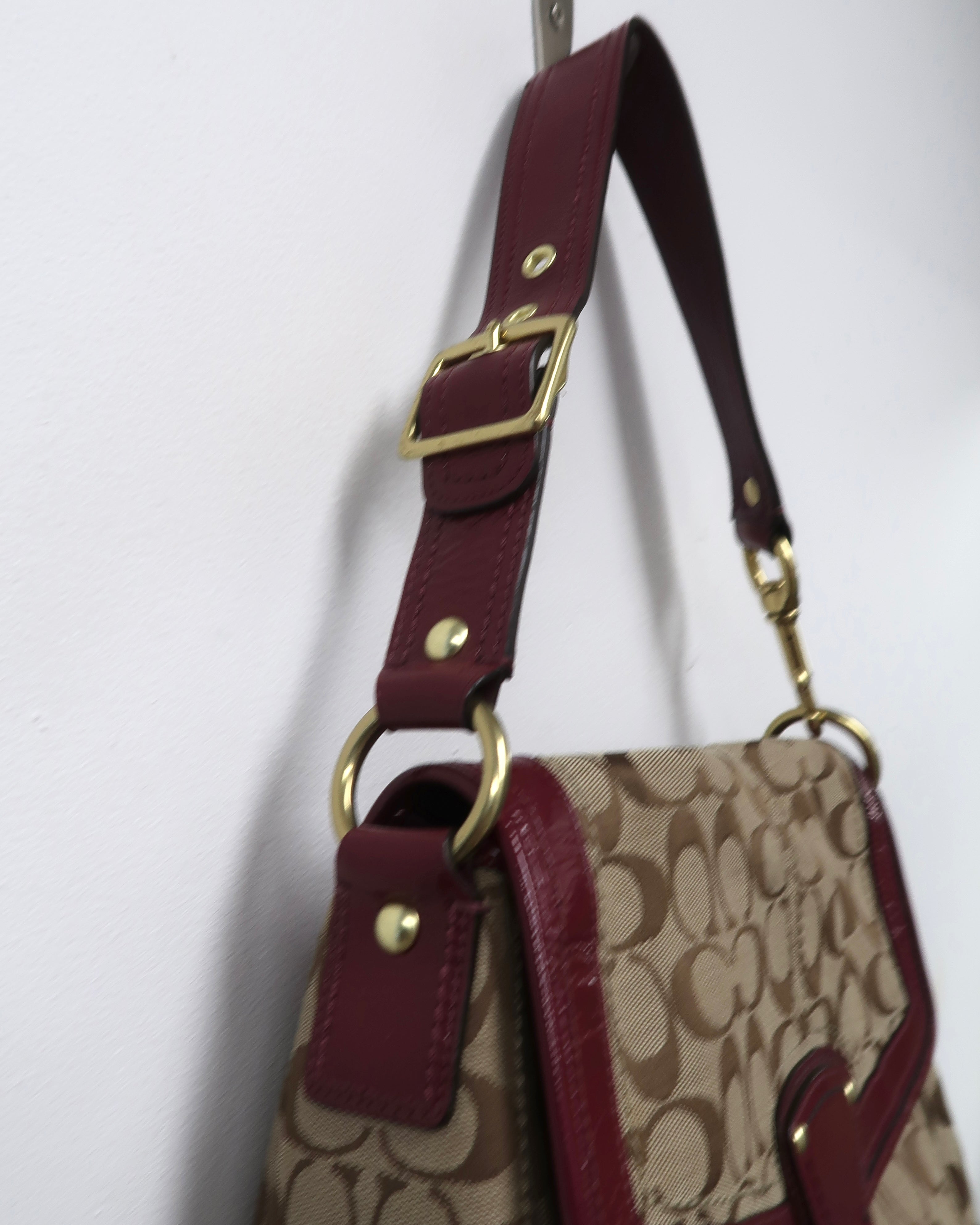 Coach Legacy Signature Shoulder Bag