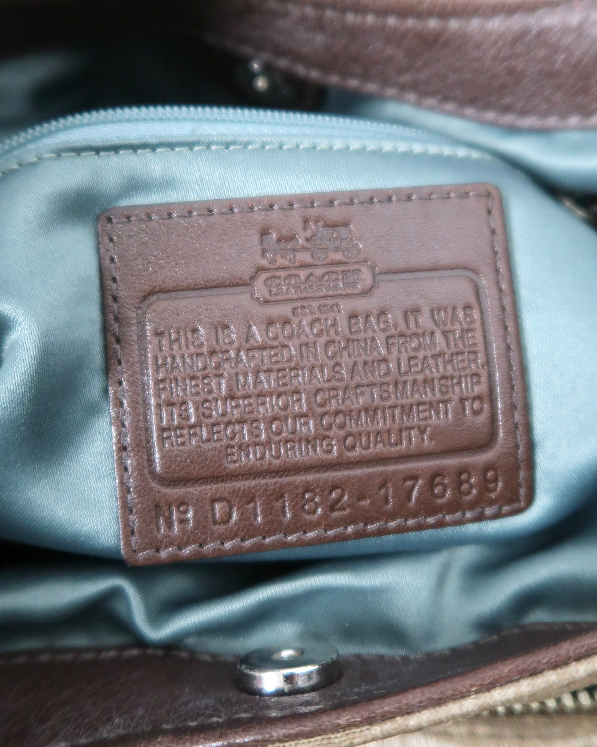 Coach Madison Op Art Sateen Maggie Shoulder Bag