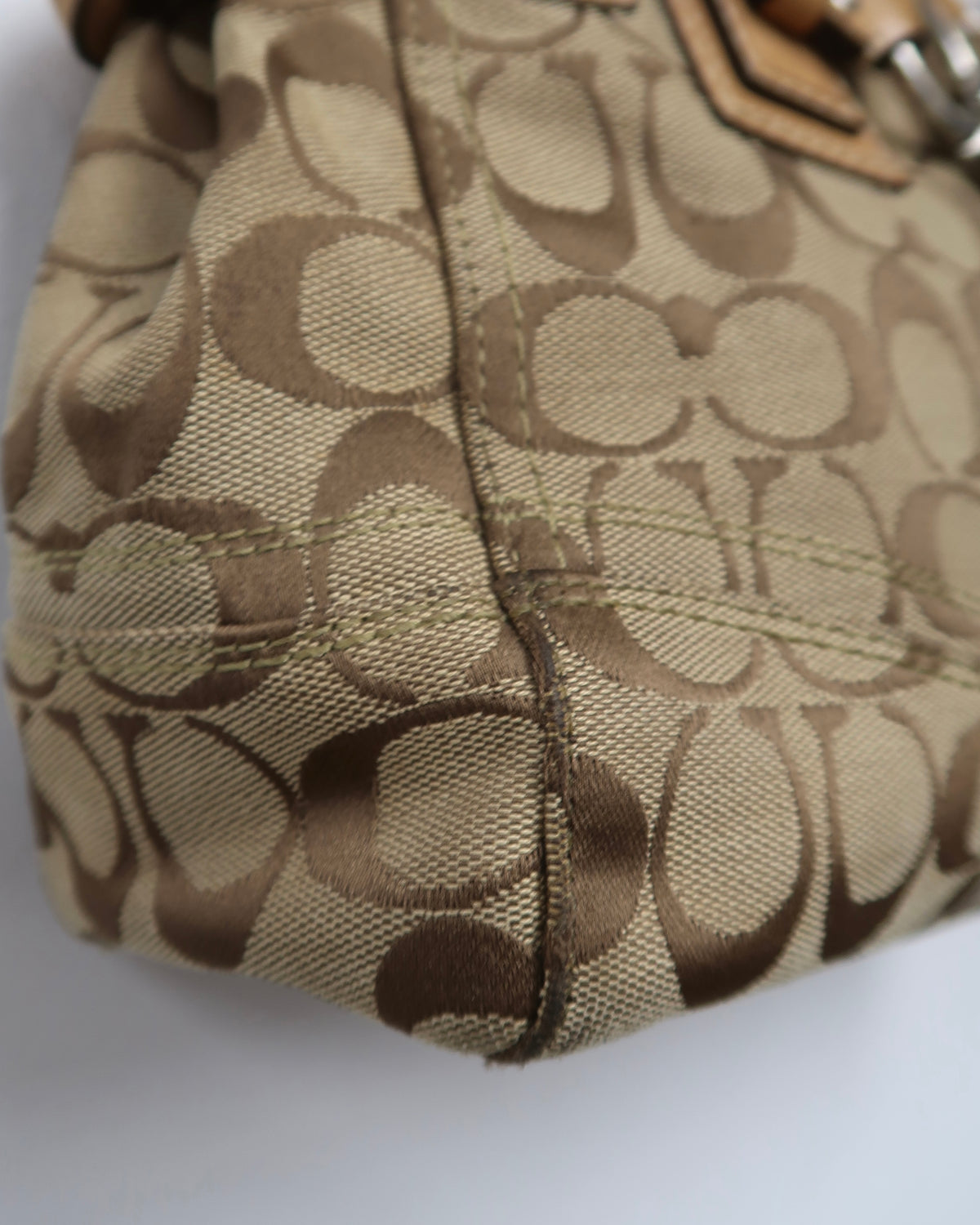 Coach Hamptons Signature Braided Carryall