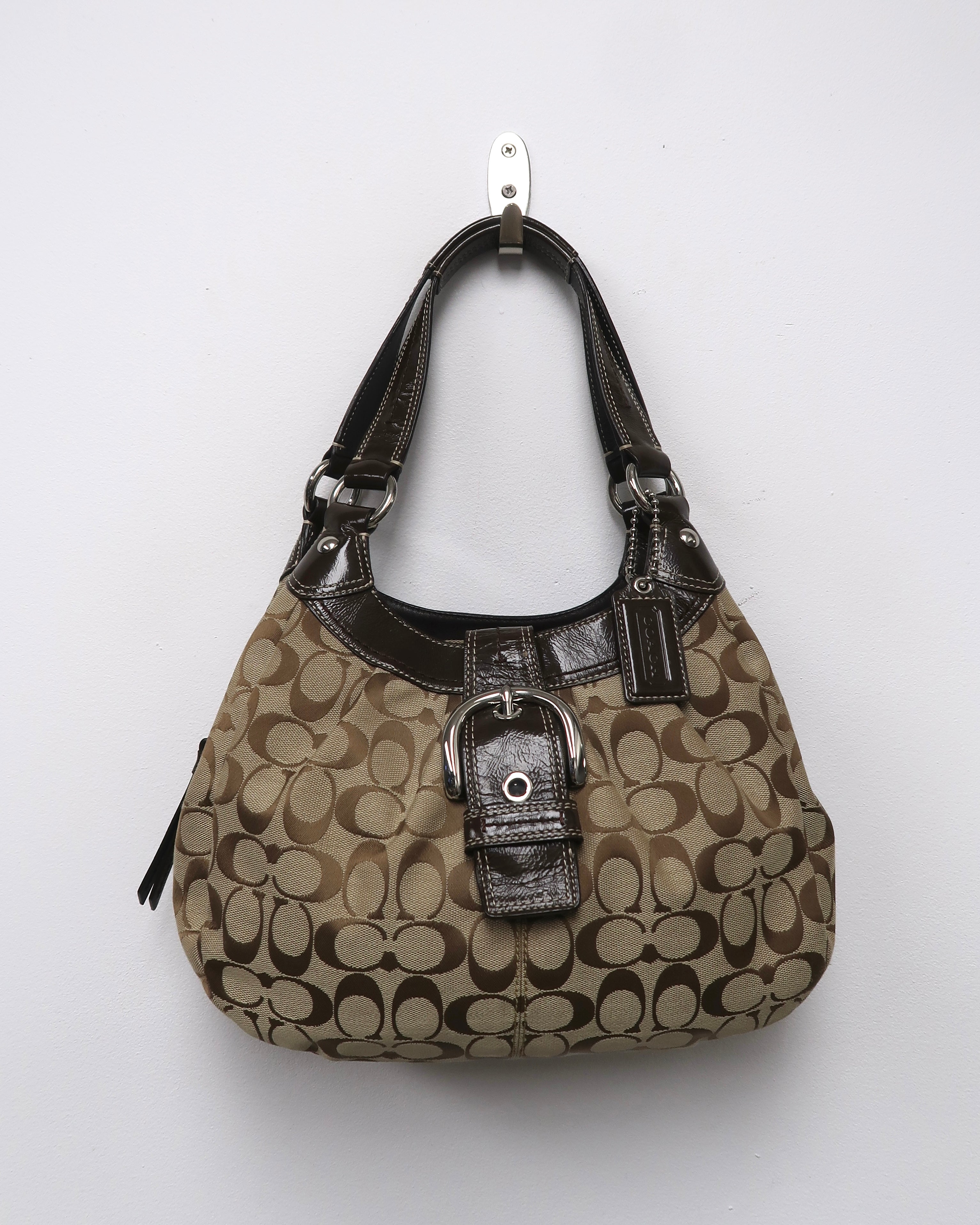 vintage Coach Soho Signature Lynn hobo shoulder bag