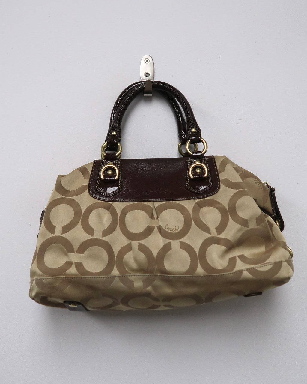 Coach Madison Op Art Sabrina Satchel Bag