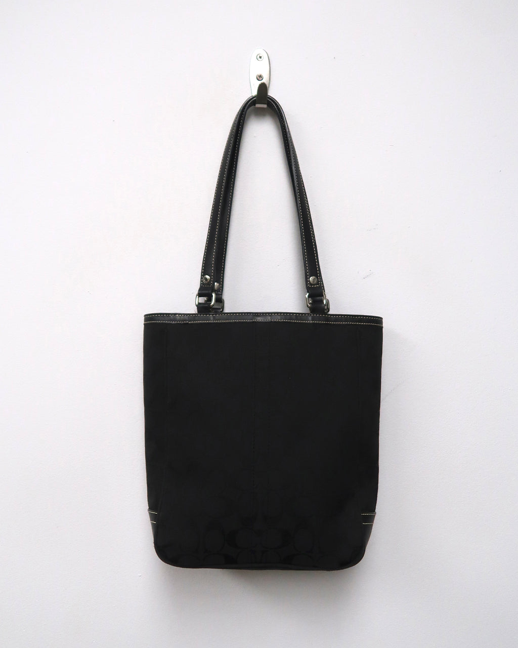 Coach Signature Jacquard Canvas Tote