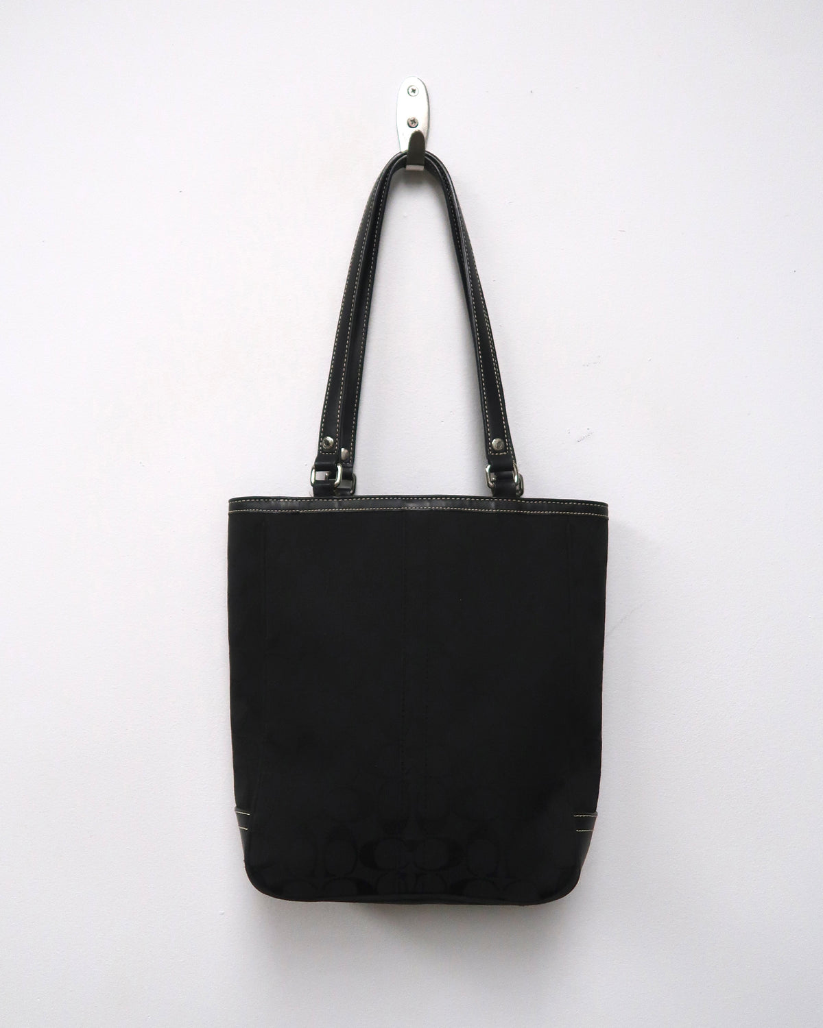 Coach Signature Jacquard Canvas Tote