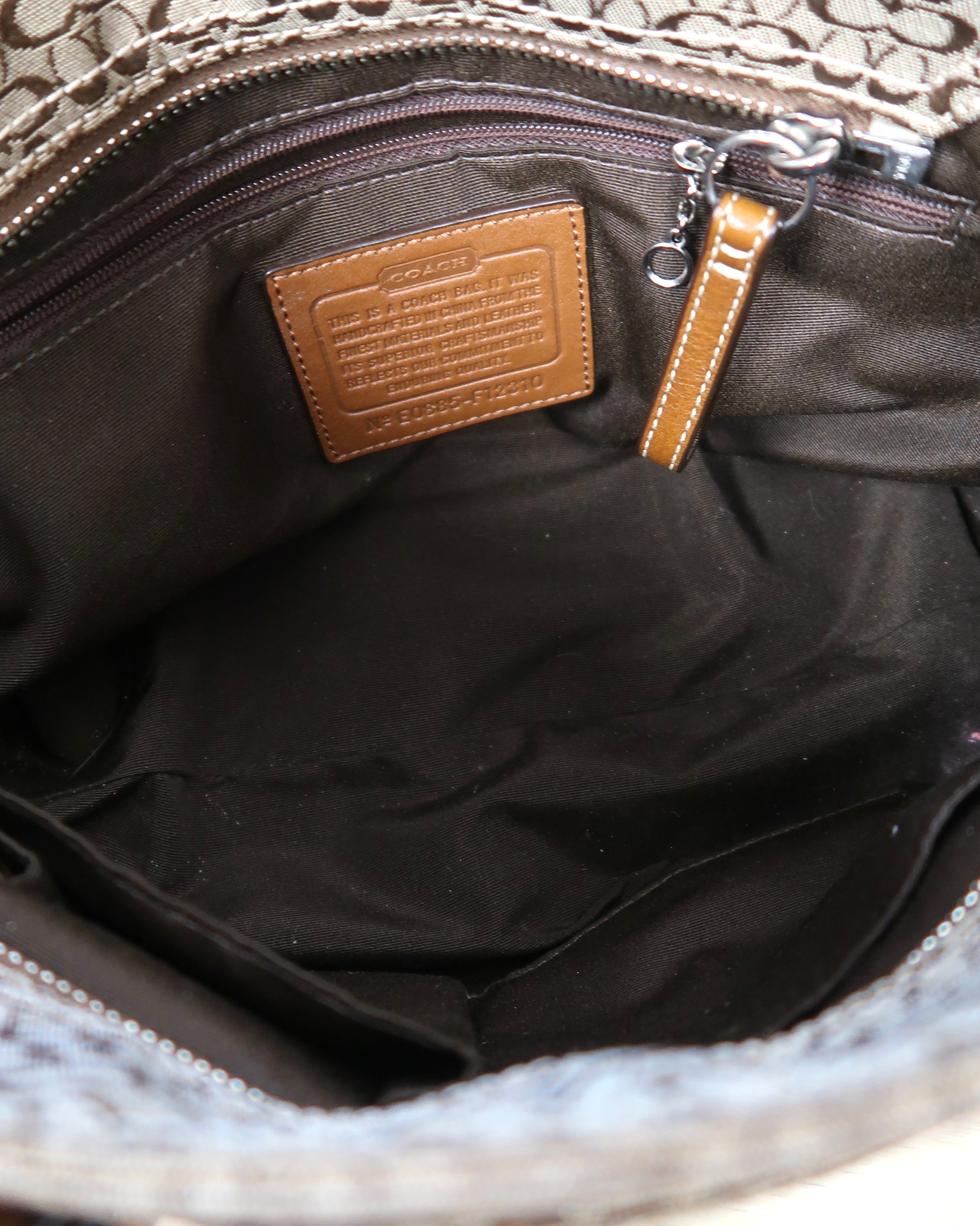Coach Soho mini signature tote