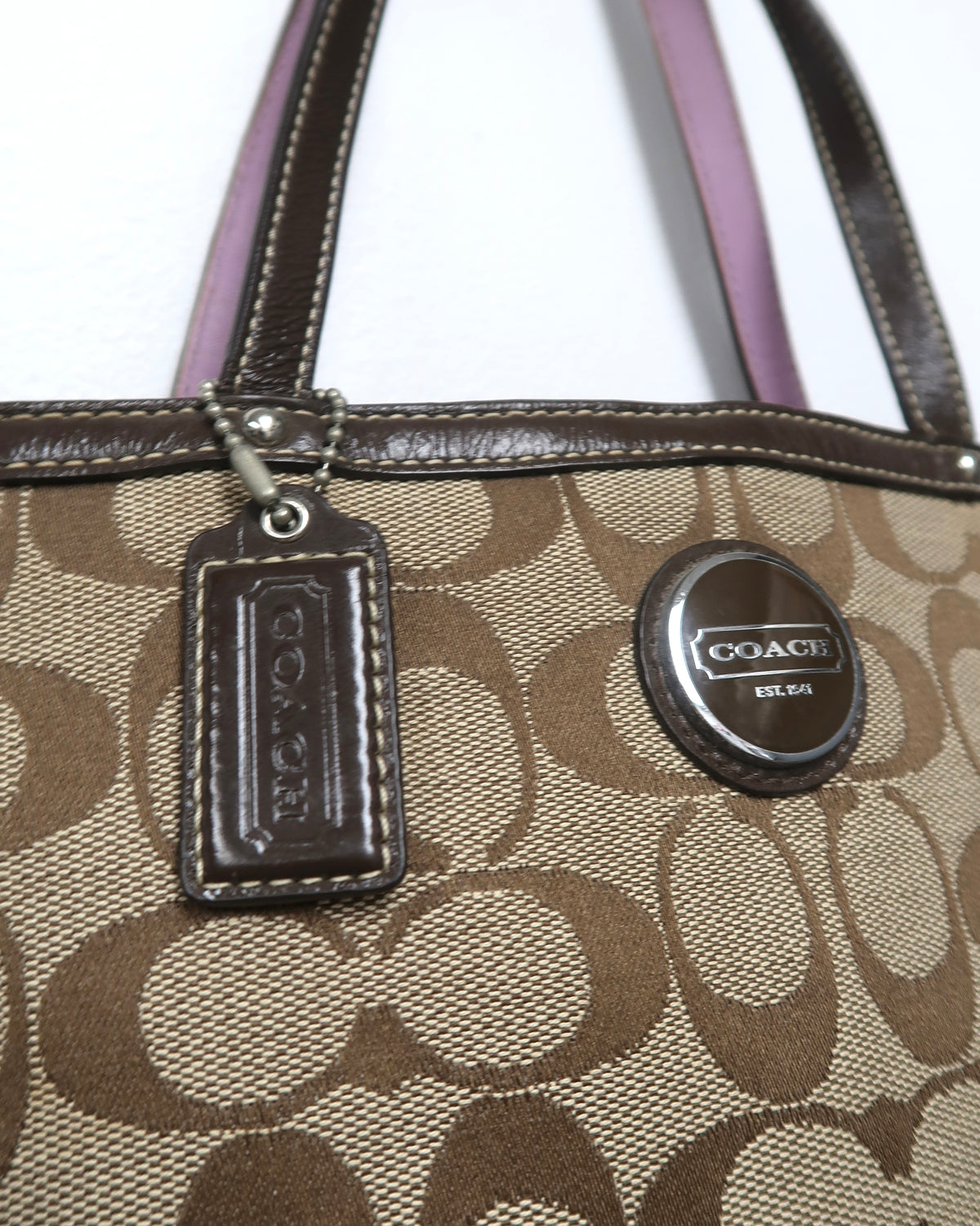 Coach Signature mini tote bag