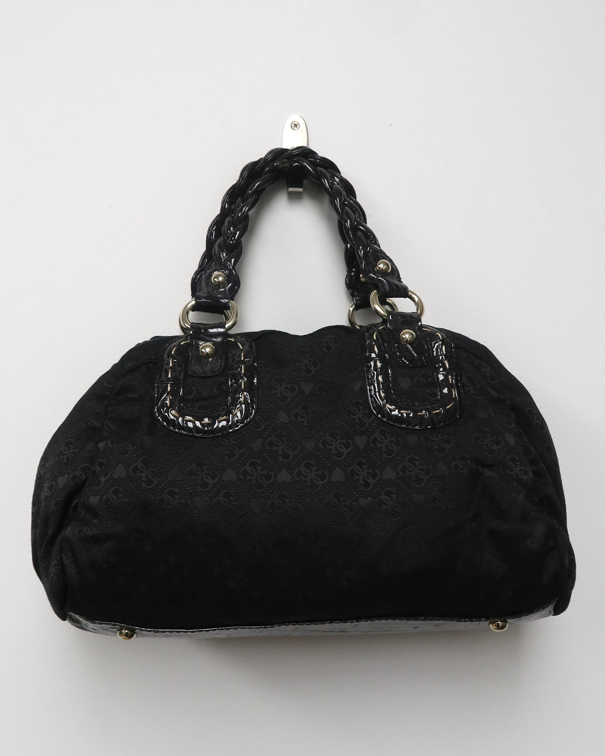 Vintage GUESS black satchel