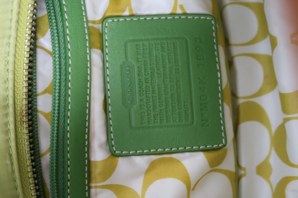 Vintage Coach Hampton Mini Tote Bag