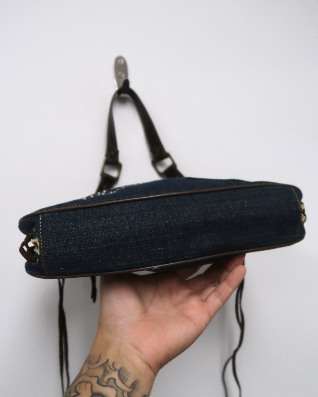 Guess Y2K denim shoulder bag
