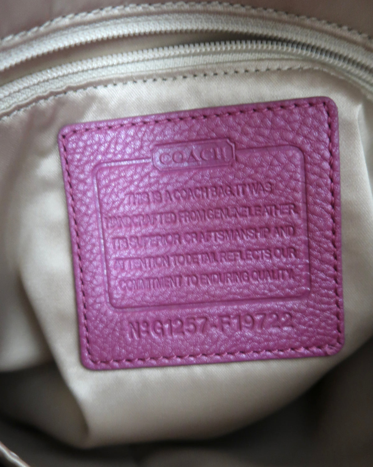 Coach Chelsea Chain Duffle Bag