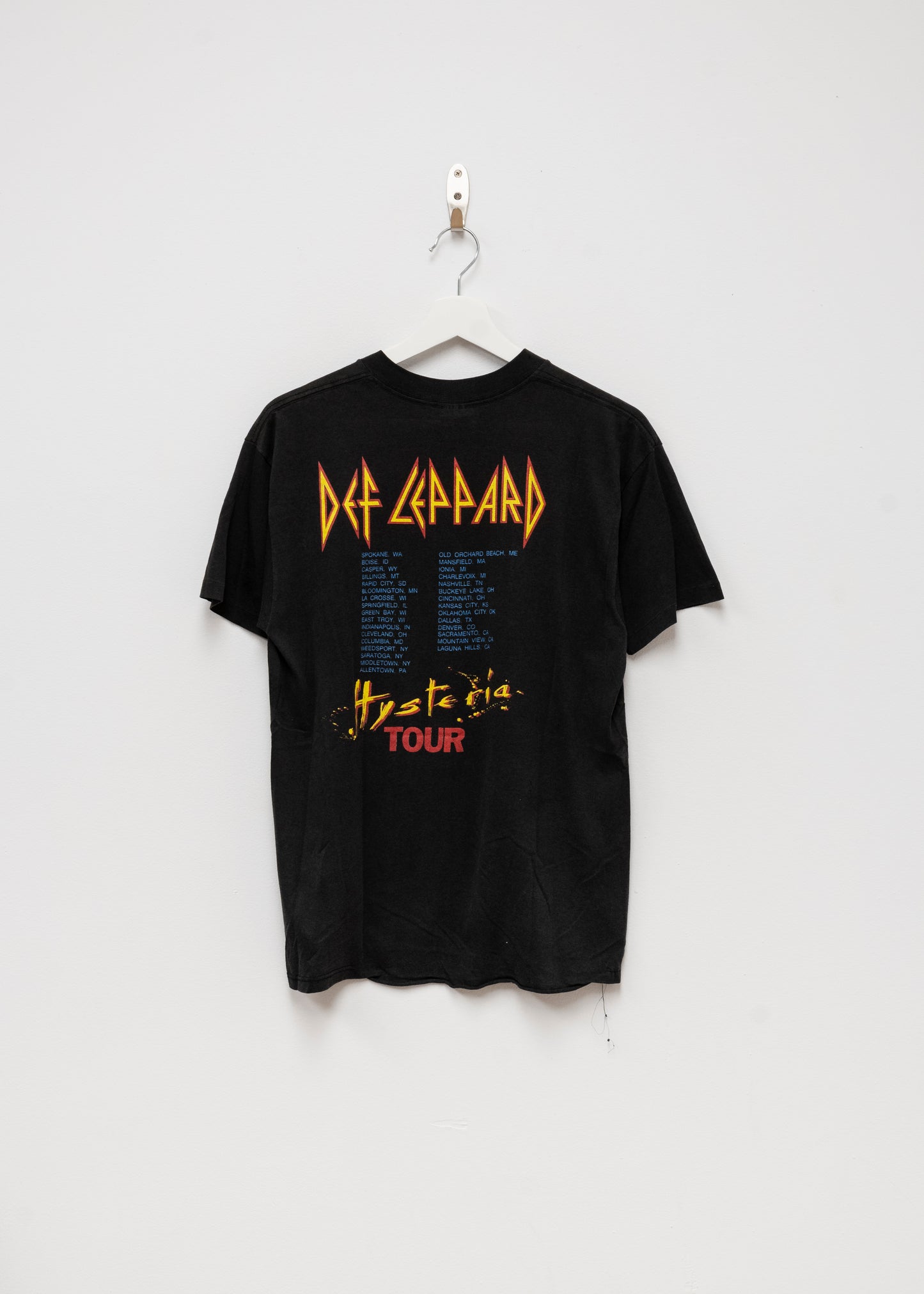 1988 Def Leppard Hysteria Tour T-Shirt