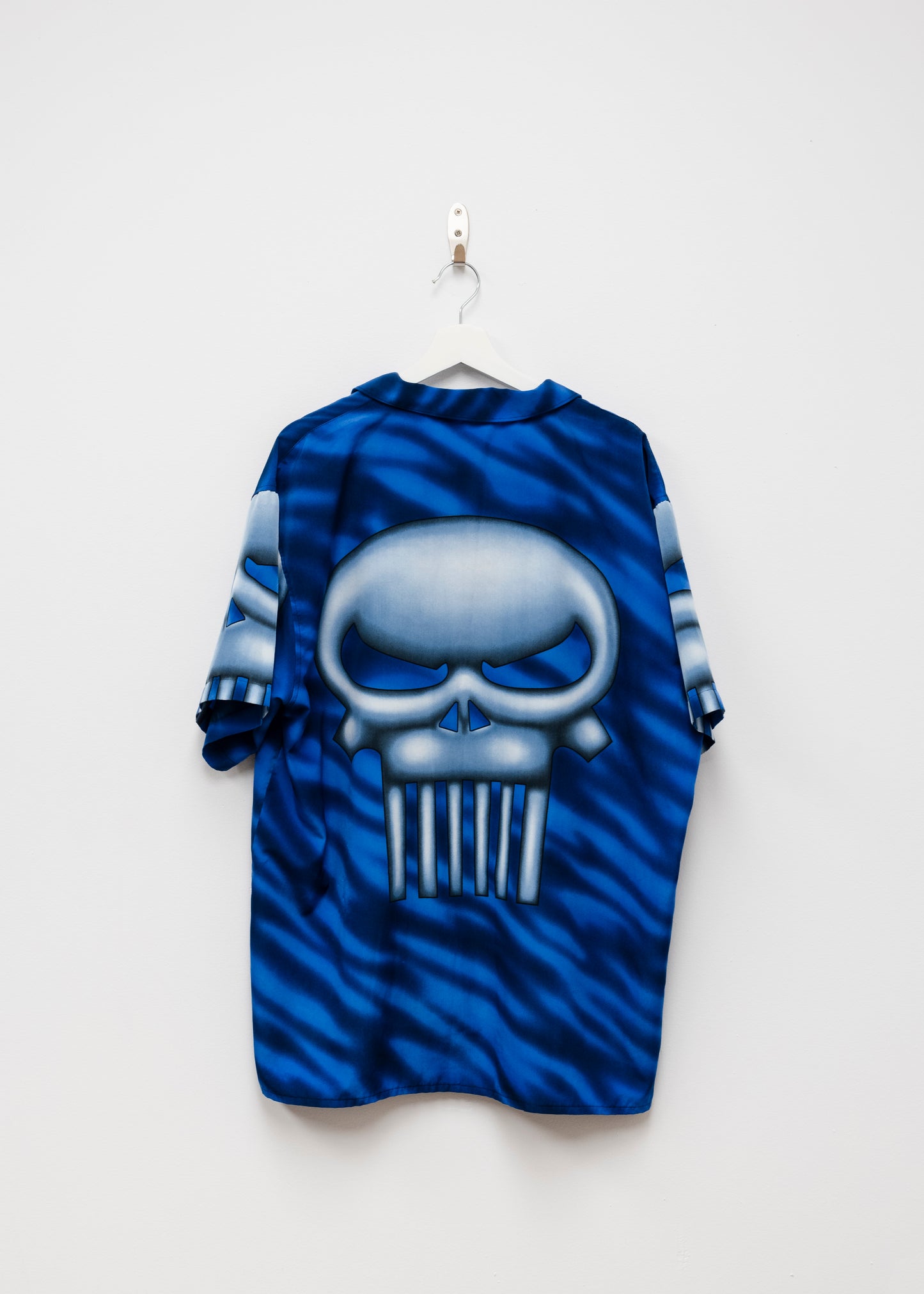 2000s Punisher Button-Up T-Shirt