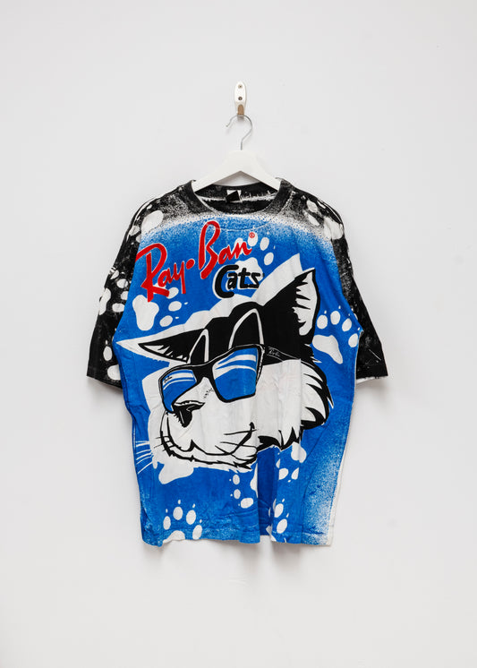 90s Ray Ban Cats AOP T-Shirt