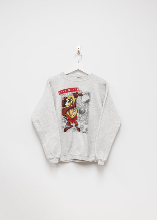 1996 Iowa State Taz Basketball Crewneck