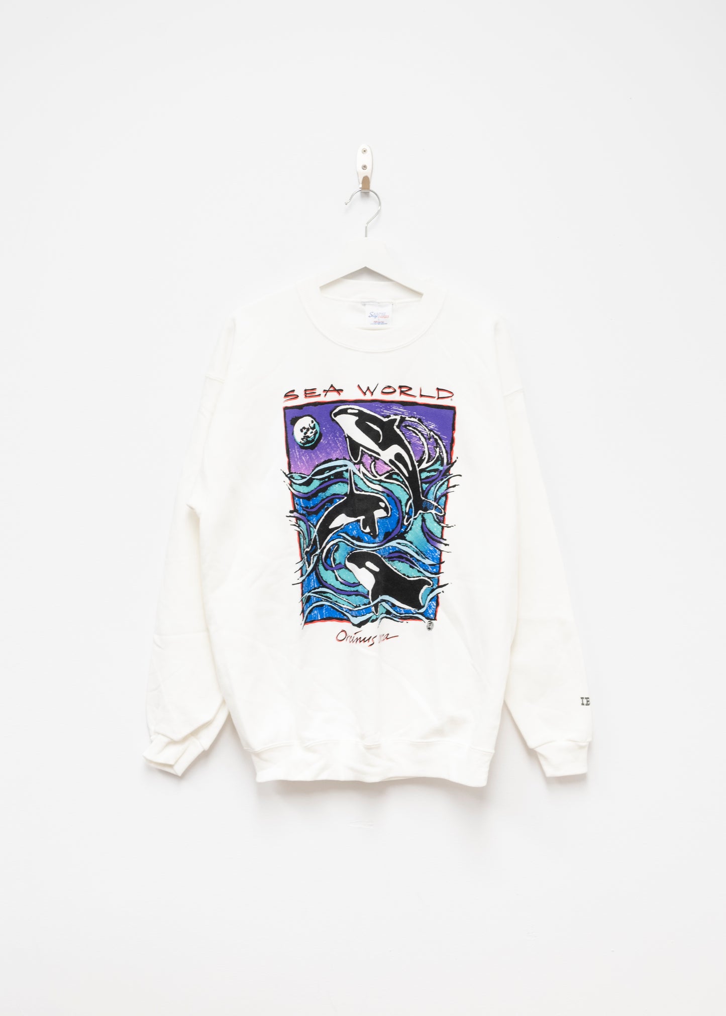 90s Sea World Orca Crewneck