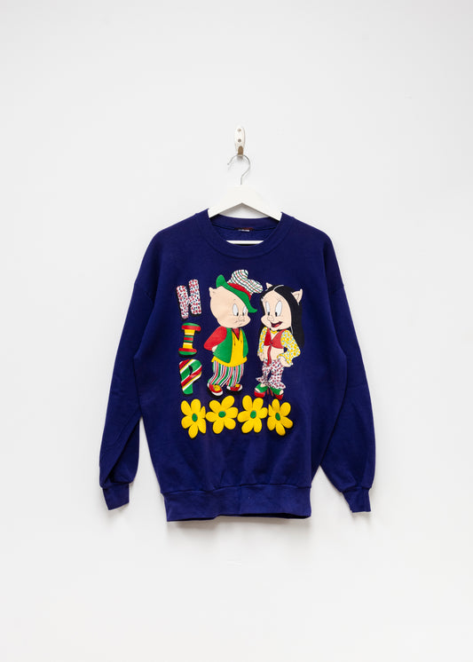 90s Porky Pig Crewneck