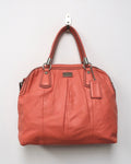 Coach Kristin Leather Pleated Satchel