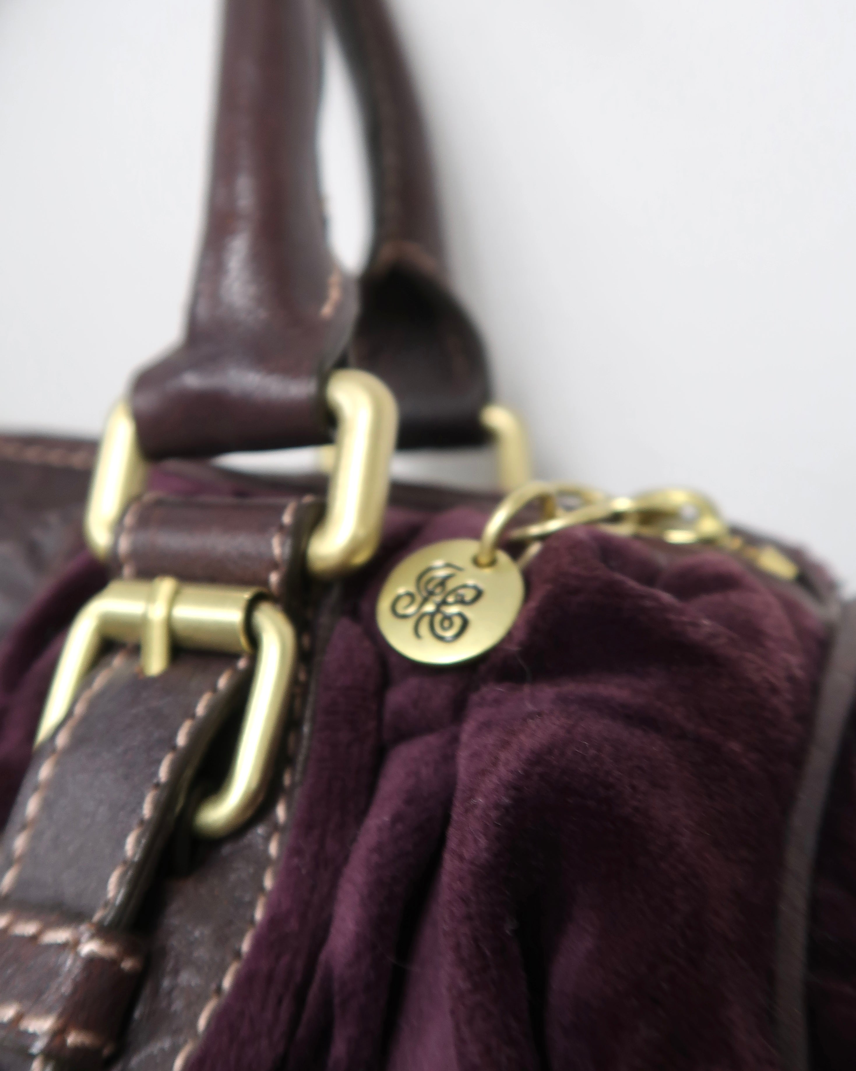 vintage Juicy Couture purple handbag