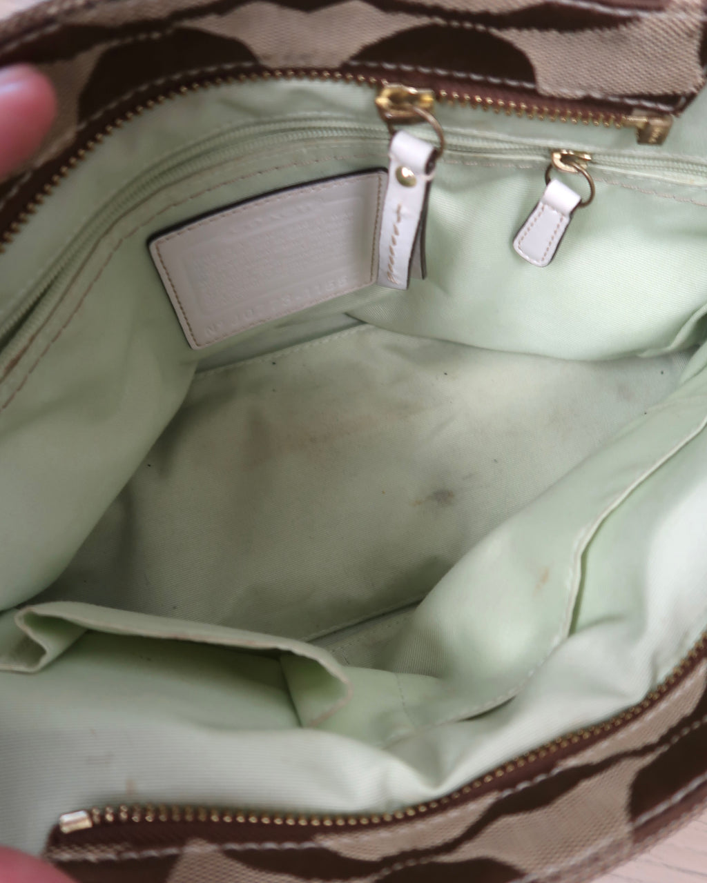 Coach Hamptons Signature Medium Madeline Tote