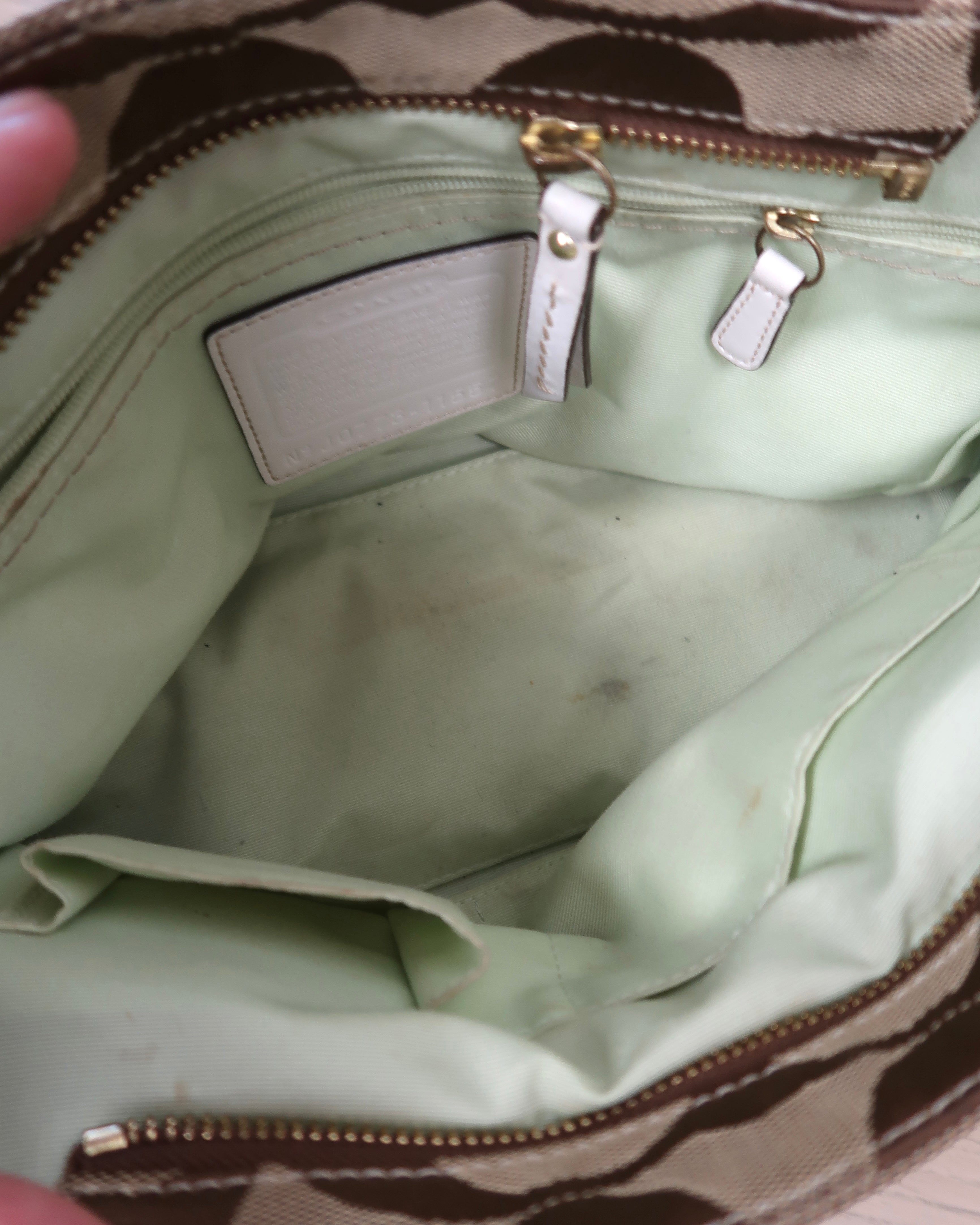 Coach Hamptons Signature Medium Madeline Tote