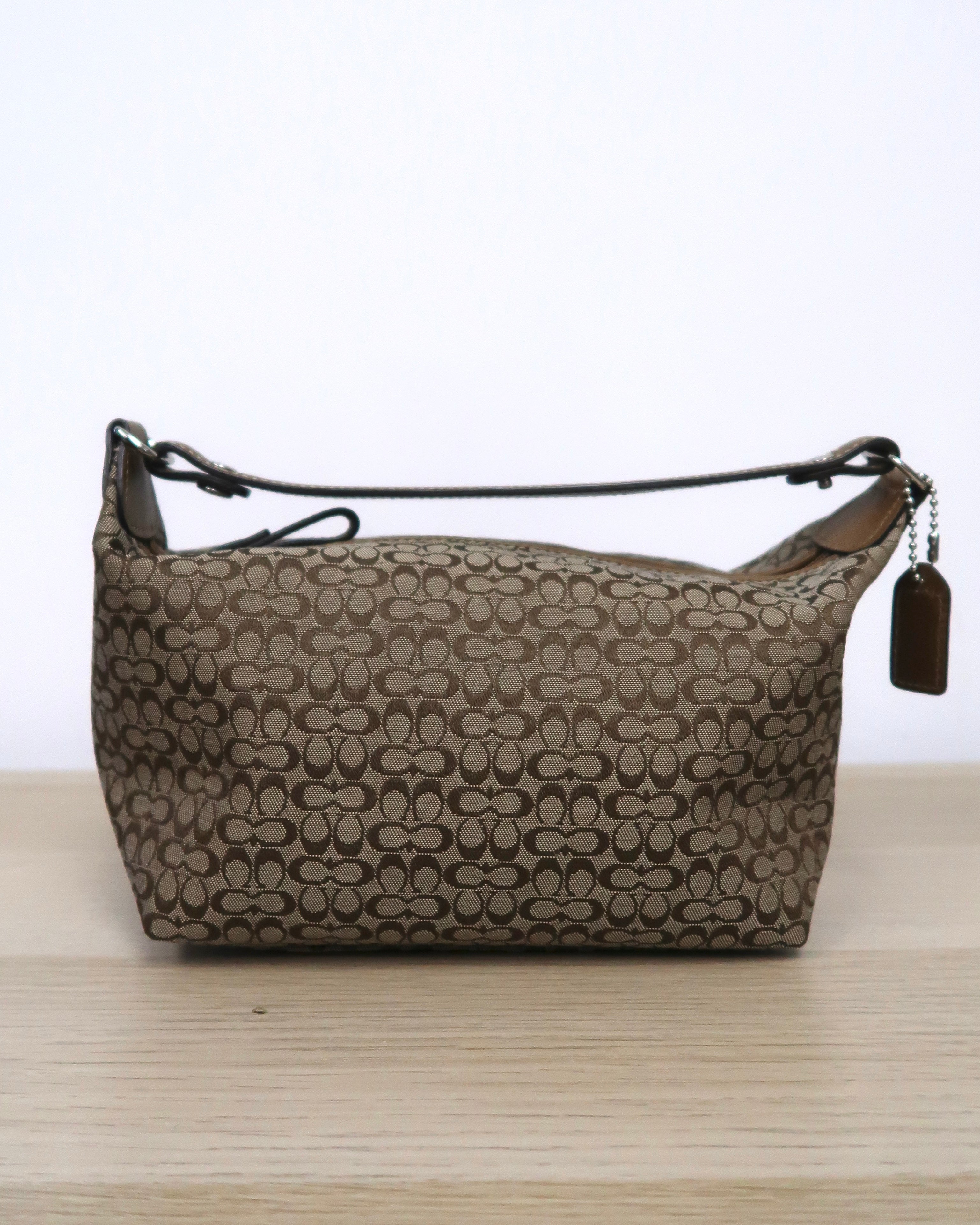 Coach SoHo Hobo Mini signature monogram logo bag