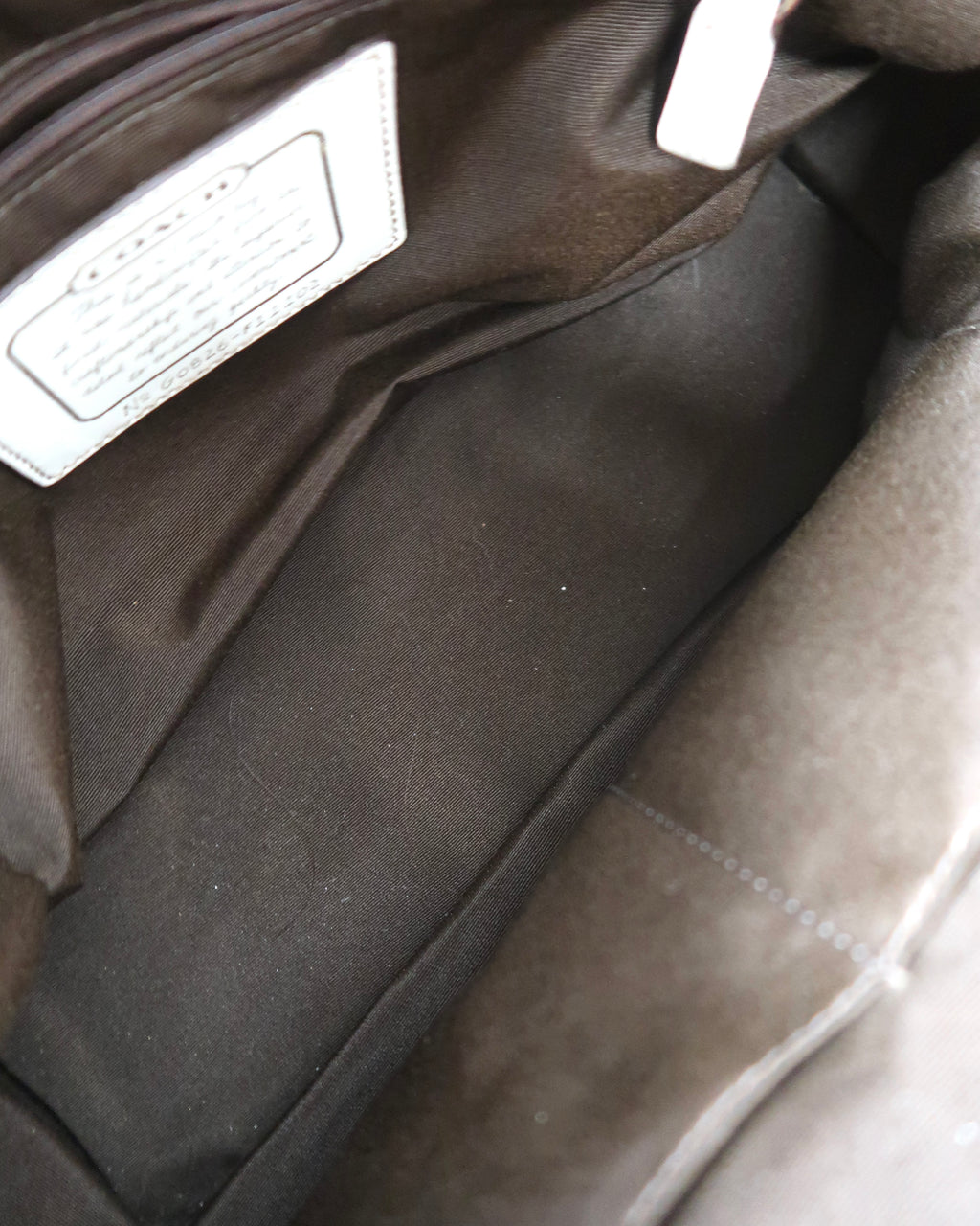 Coach Signature C canvas satchel