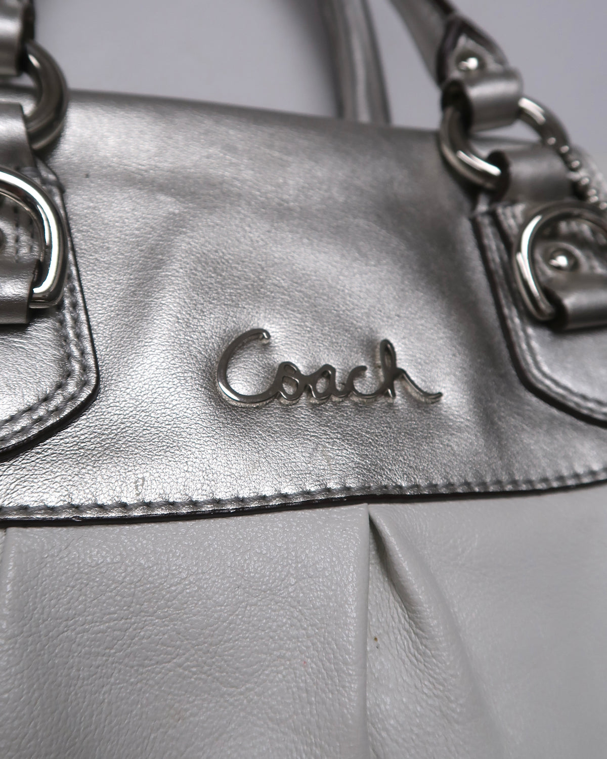 Coach Ashley Leather Satchel