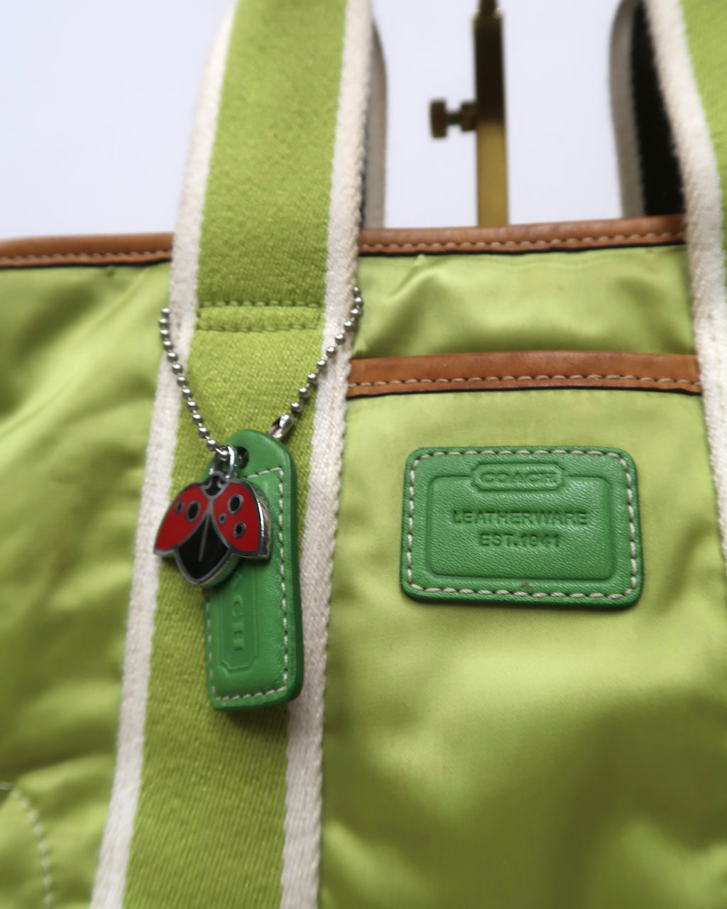 Vintage Coach Hampton Mini Tote Bag