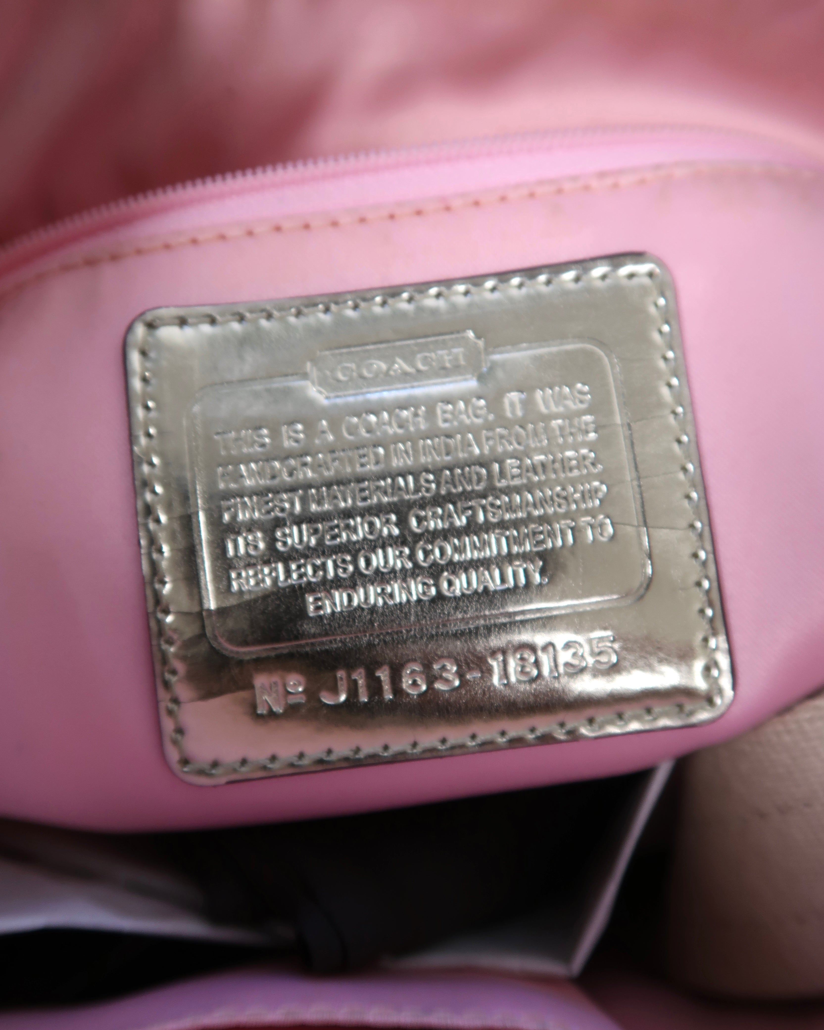 Coach Signature Poppy 2-Way Shoulder Bag
