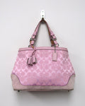 vintage Y2K Coach Signature canvas