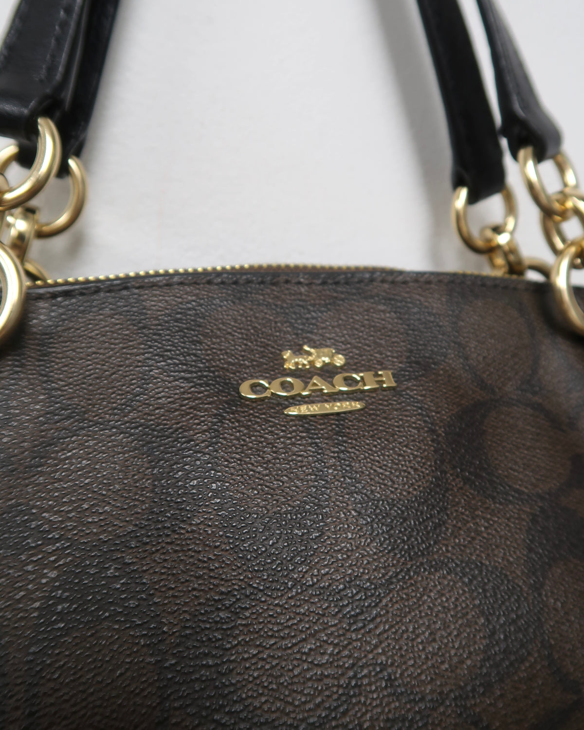 Coach Signature Light Weight Small Kelsey Satchel