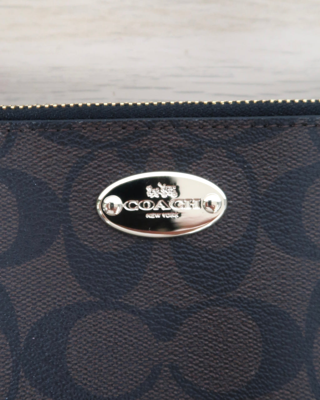 Coach Long Zip-Around Wallet