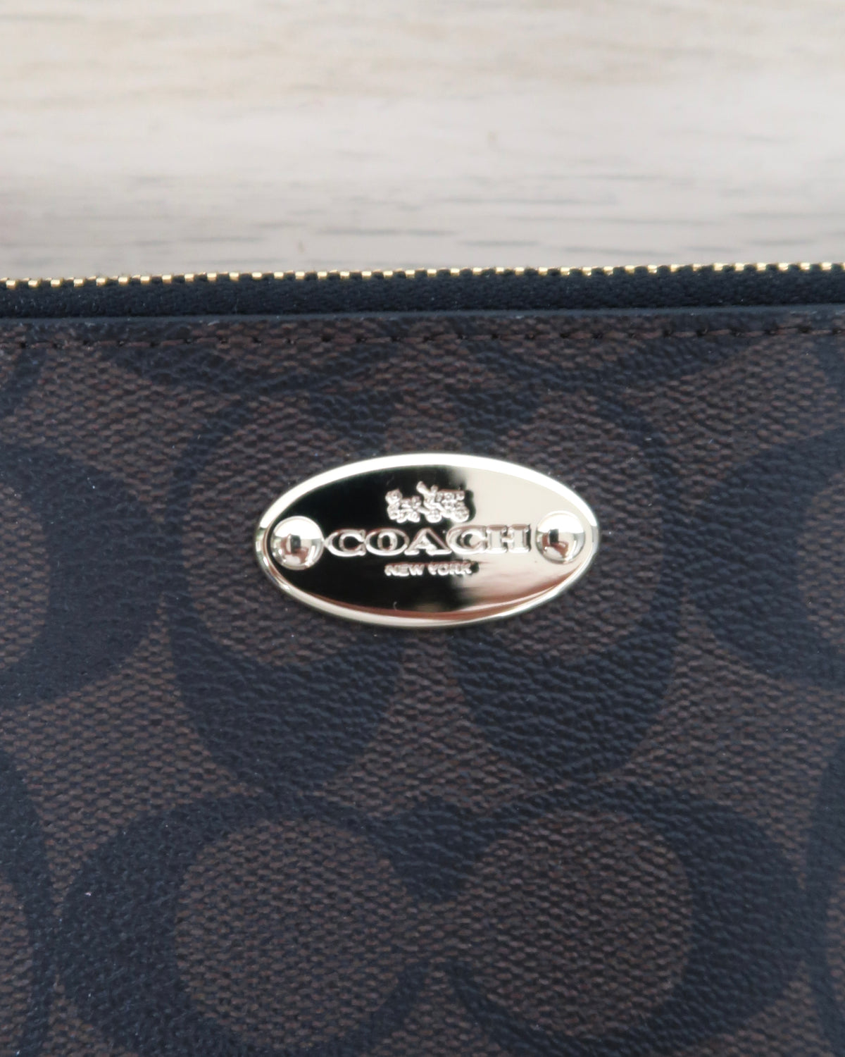 Coach Long Zip-Around Wallet