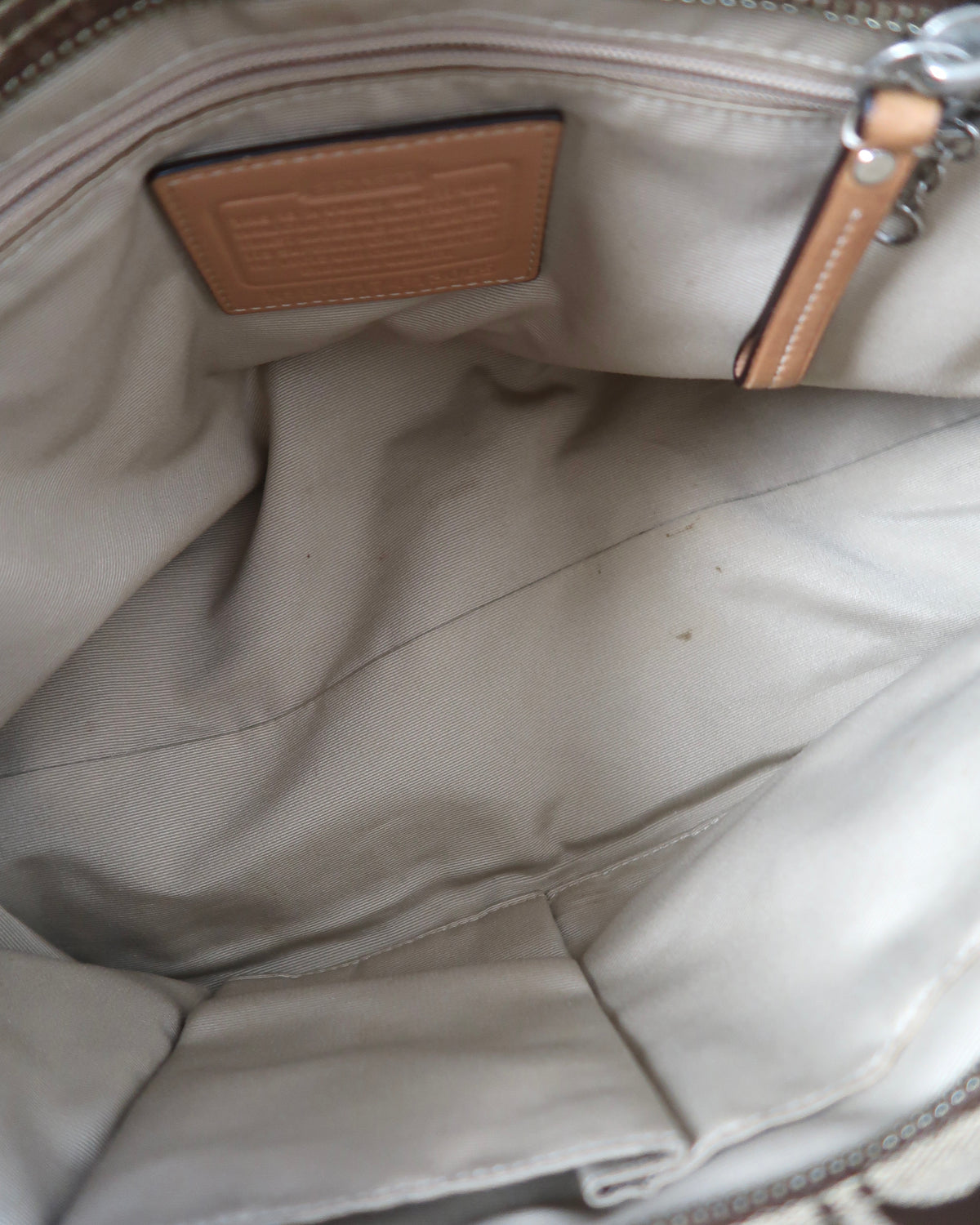 Coach Hamptons Signature Braided Carryall
