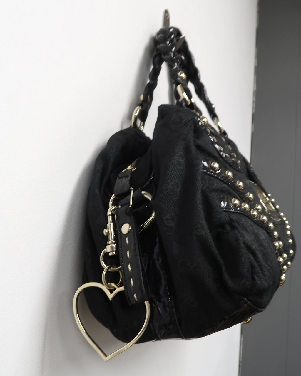 Vintage GUESS black satchel