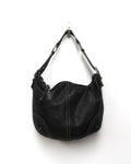 vintage Coach Soho Black Leather Hobo Bag