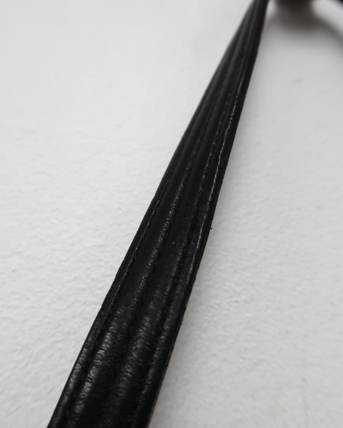 Vintage Black Leather Coach Shoulder Bag