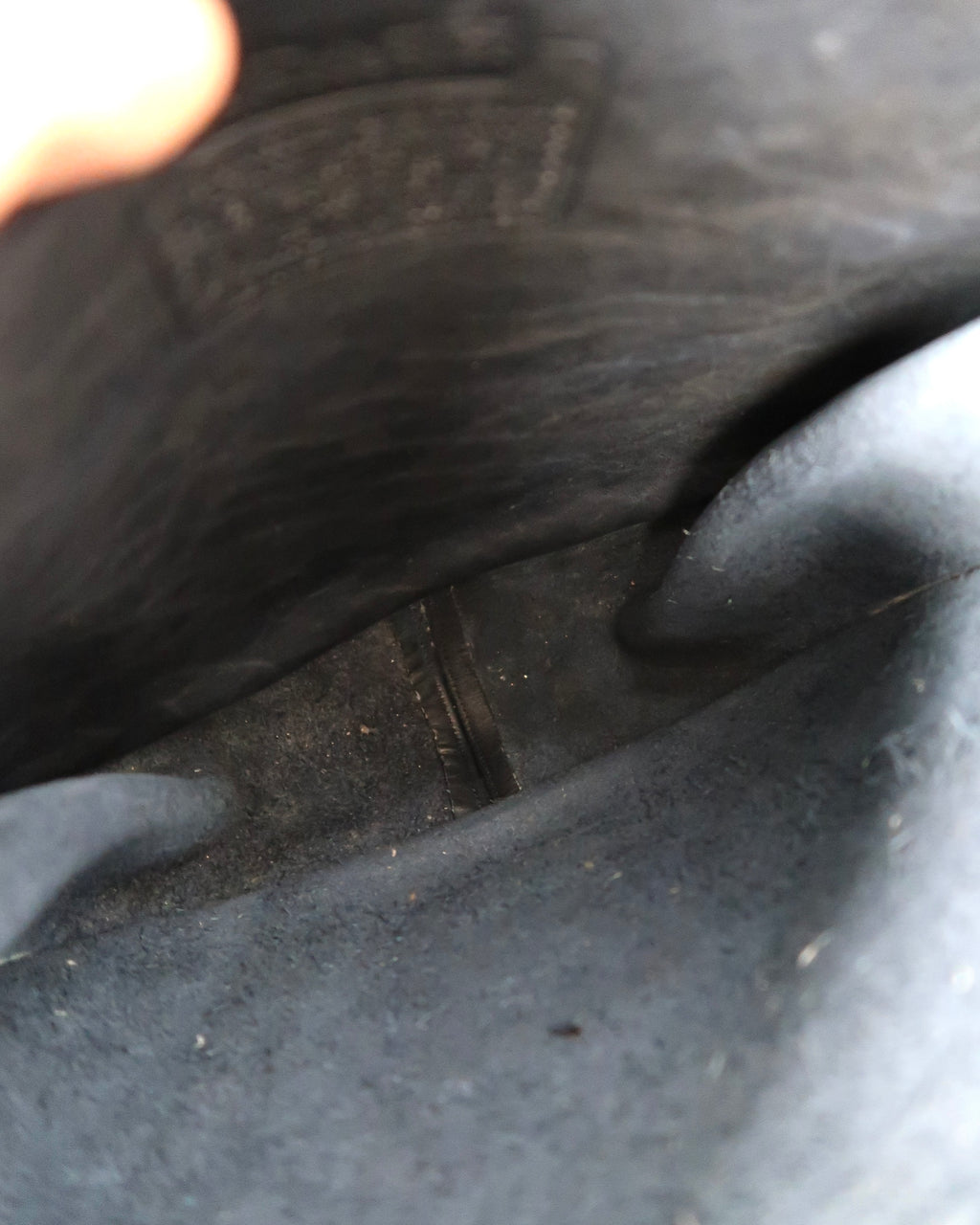 Vintage Black Coach Courier Bag