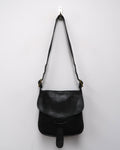 Vintage Black Coach Courier Bag