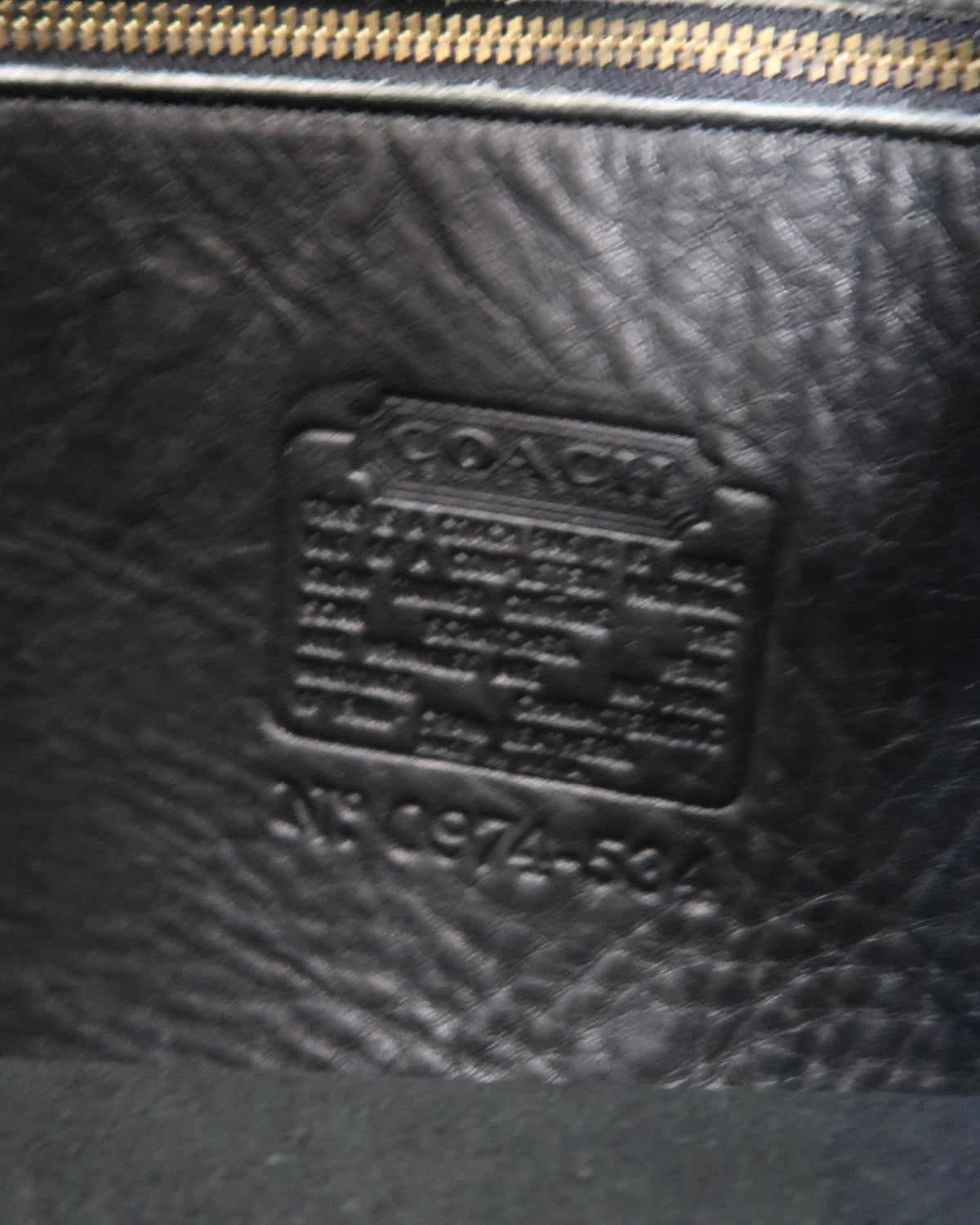 Vintage Coach Beckett Zip Bag