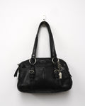 Vintage Coach Bonnie Black Leather Soho Satchel
